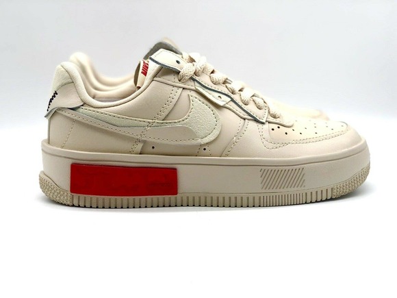 Nike Air Force AF1 Fontanka Pearl White Women's Sz Shoes